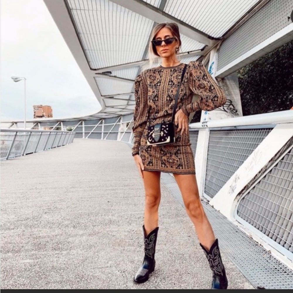 Heavy knit Zara mini dress